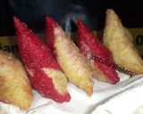 A picture of step 13 of Two Colours samosa.