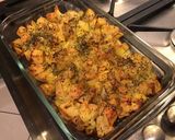 Une image de l'étape 8 de Pommes de terre gratinées au pecorino,ail et persil.