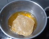 A picture of step 2 of Poori with Potato Masala.