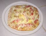Foto langkah ke 9 dari resep Pizza sosis keju nikmat.