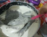 Foto langkah ke 3 dari resep Bolu ketan hitam panggang.