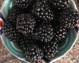 A picture of step 2 of Blackberry and cardamom rice pudding - vegan.