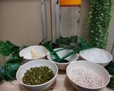Foto langkah ke 1 dari resep 3. Bubur Kacang Hijau & Jali (Tanpa Santan).