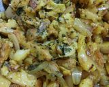 A picture of step 4 of Fried arbi.