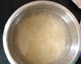 A picture of step 1 of Venpongal with Kuthiraivali millet.