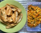 Foto langkah ke 5 dari resep Tahu Isi sayur udang.