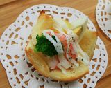 【海苔鮮蝦吐司杯】元本山的食譜步驟11照片