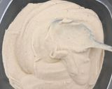 A picture of step 2 of Falafel with hummus and tahini salad what 3 recipes yummy.