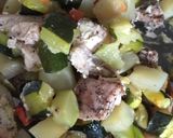 A picture of step 3 of Baked Chicken and Zucchini.