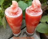 Foto langkah ke 4 dari resep Smothies Semangka dan Melon.