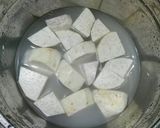 Hình bước làm 1 của món Bánh Khoai môn Tôm Thịt kiểu Hoa