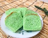 Foto langkah ke 10 dari resep Roti Tawar Pandan Eggless | Lembut dan Berserat Halus.