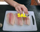 Foto del paso 1 de la receta: Filete de pescado al ajillo