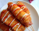 Foto langkah ke 3 dari resep Corndog Sosis.