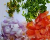 A picture of step 2 of Simple mango salsa.