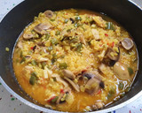 Foto del paso 10 de la receta: *Arroz Caldoso con Pollo y Champiñones*