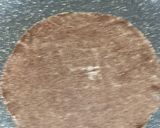 A picture of step 5 of Ragi roti.