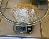 A picture of step 2 of Oatmeal bread GF DF EF SF.