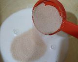A picture of step 2 of Milk bread.