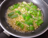 Foto del paso 1 de la receta: Huevos revueltos verdes