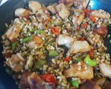 Foto del paso 6 de la receta: Arroz con frijoles chinos y carne de cerdo
