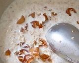 A picture of step 3 of Healthy Chia Seeds, Almonds, banana and Oats Pudding : 10 minutes Power breakfast on the go.
