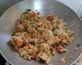 A picture of step 5 of Onion upma.