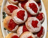 Eperdzsemes minifánkok 🍓🍩 recept fázis 8 fotója