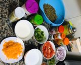 A picture of step 1 of Coconut cream green grams (pojo).