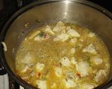 Foto del paso 3 de la receta: Fideos con pollo y jamon a la crema
