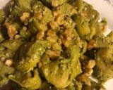 A picture of step 3 of Tortellini with Basil Pesto.