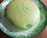 Foto langkah ke 8 dari resep Pandan Ogura Cake.