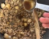 A picture of step 2 of Meatball Mochi.