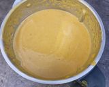 Une image de l'étape 3 de °Soupe de potimarron, nuage de lard fumé°.