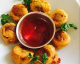 A picture of step 6 of Batata bada.