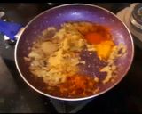 A picture of step 2 of Dal Makhani.