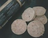 A picture of step 1 of My White Pudding Breakfast. 😀.