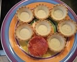 Foto del paso 2 de la receta: Tartaletas de pepperoni y rulo de cabra