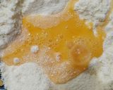 A picture of step 2 of Ras malai.