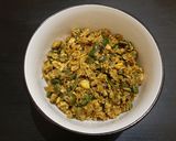 A picture of step 7 of Capsicum Egg bhurji.