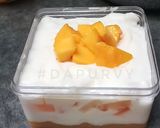 Foto langkah ke 5 dari resep CREAMY MILK MANGO 2 in1 tanpa susu evaporasi.