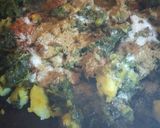 पालक आलू की सब्जी (Palak aloo ki sabzi recipe in Hindi) रेसिपी चरण 5 फोटो