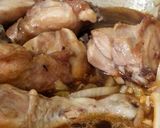 A picture of step 3 of Chicken with Sweet Soy Sauce and Onions.