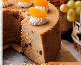 Foto langkah ke 8 dari resep Angel Food Cake Moka+Raisin (Cake Putih Telur) Oil Free ^.^.