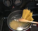 A picture of step 2 of Spaghetti, Meat, and Garlic & Herb sauce.