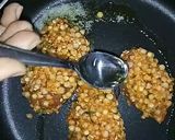 A picture of step 4 of Sabudana (tapioca) oats crunchy chicken.