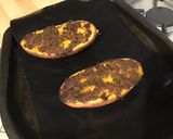 Une image de l'étape 4 de Patate douce rôtie au four aux épices,chapelure de légumes et parmesan.