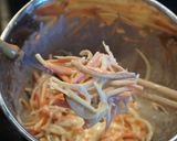 A picture of step 4 of Kakiage (mixed Tempura) - Japanese.