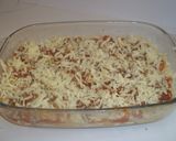 Foto del paso 11 de la receta: Pastel de macarrones con salsa de queso azul