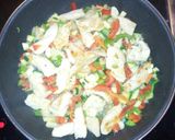 Foto del paso 3 de la receta Arroz oriental con verdura y pollo asado